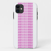 Une femme a des droits iPhone 5 Coque-personnalisa