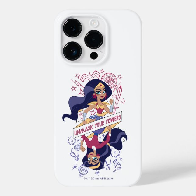 Coques Case-Mate iPhone Une Femme Merveilleuse Démasque Vos Pouvoirs (Verso)