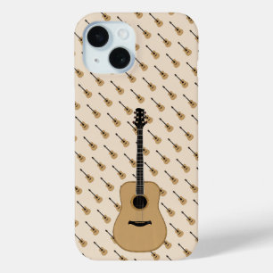 Coque Pour iPhone 15 Une jolie guitare
