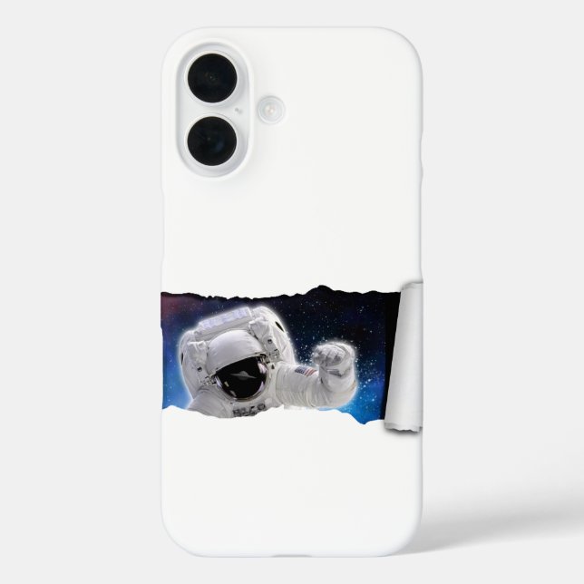 Coques Case-Mate iPhone Une larme dans l'espace - Rencontre des Aliens ast (Verso)