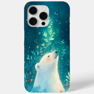 Coque iPhone 15 Pro Max Une Nuit Tranquille d'Ours Polaire