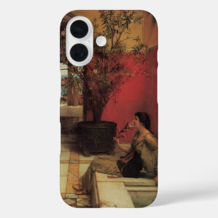 Coques iPhone 16 Une Oleander par Alma Tadema, Fleurs Vintages