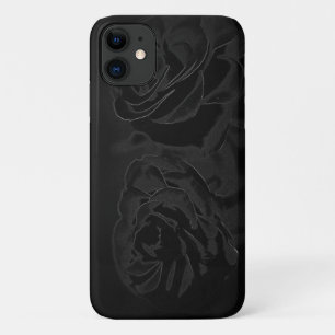 Case-Mate iPhone Case Une paire de roses en noir