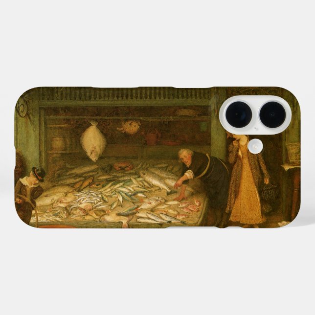 Coques Case-Mate iPhone Une poissonnerie par Frederick Walker (Verso (horizontal))