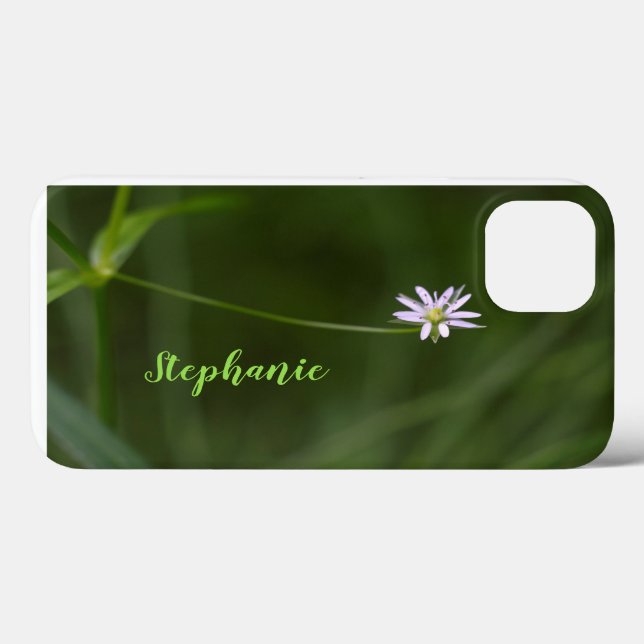 Coques Case-Mate iPhone Une seule fleur parfaite (Verso (horizontal))