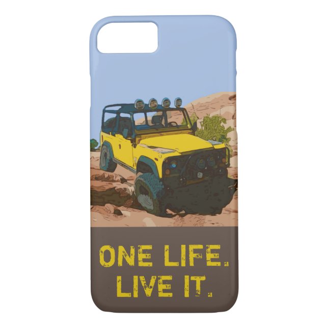 COQUES Case-Mate iPhone UNE VIE. VIVE-LE. (Dos)