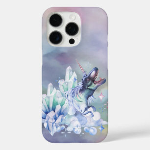 Coques iPhone 16 Pro Unicorn magique Aquarelle couleur Imaginaire pas