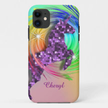 Unicorne arc-en-ciel magique personnalisée