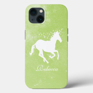 Case-Mate iPhone Case Unicorne verte Coque-coque iphone personnalisé