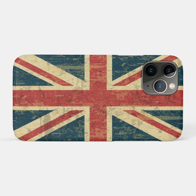 Coques Case-Mate iPhone Union Jack sale (Dos (Horizontal))