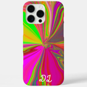 Coques iPhone 16 Pro Max Unique Abstrait Marbré Liquifié & Coloré
