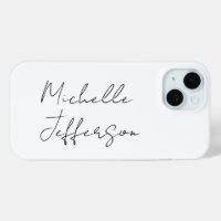 Unique Stylish Moderne Calligraphie Plain