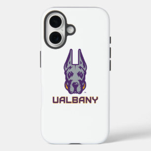 Coques iPhone 16 Université d'Albany Great Danes
