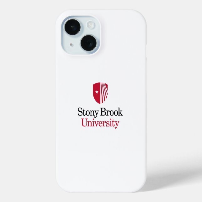Coques Case-Mate iPhone Université Stony Brook | Mot-symbole (Verso)