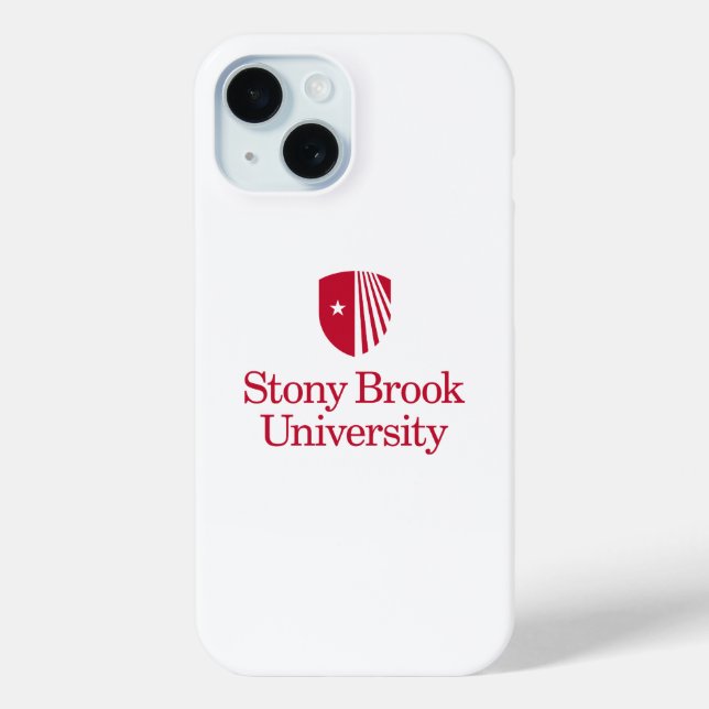 Coques Case-Mate iPhone Université Stony Brook | Mot-symbole (Verso)