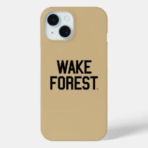 Coque Pour iPhone 15 Université Wake Forest Wake Forest