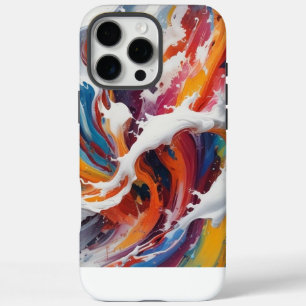 Coques iPhone 16 Pro Max Unleash cadeau de créativité : Abstrait vif