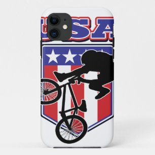 Coques Pour iPhone USA BMX Biker