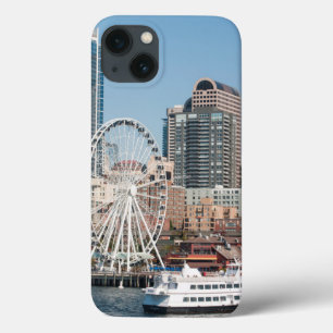 Coques Pour iPhone USA, Wa, Seattle. Bateau de croisière du port d'A
