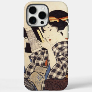 Coques iPhone 16 Pro Max Utagawa Kuniyoshi Peinture Japonaise Femme Lecture