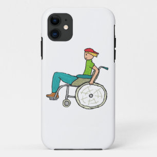 Case-Mate iPhone Case Utilisateur Fauteuil Roulant Amusant