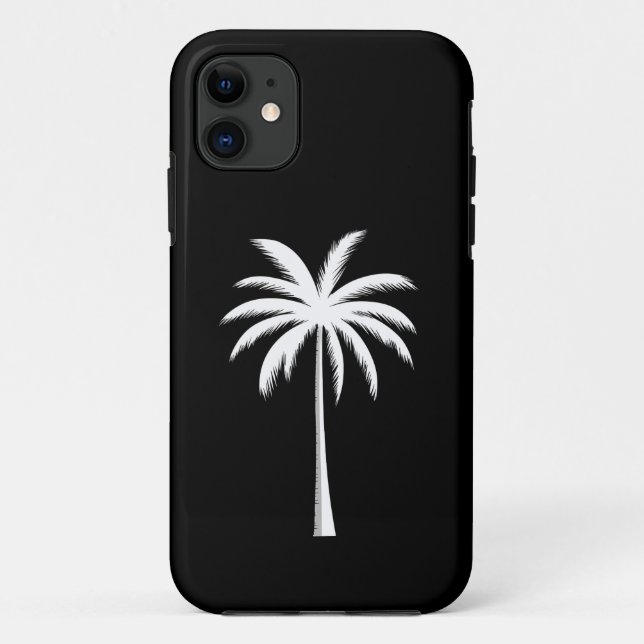 Coques Case-Mate iPhone Vacances été cool Sunset Beach Palm Tree (Dos)