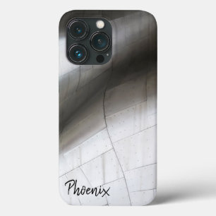 Case-Mate iPhone Case Vague métallique argentée