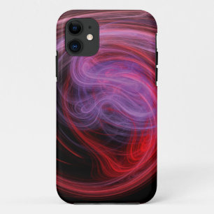 Coques Pour iPhone Vague rouge Art Abstrait