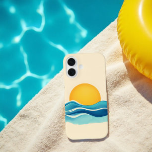 Coques iPhone 16 Vague Sun & Surf