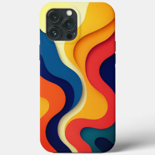 Case-Mate iPhone Case Vagues Abstraites colorées