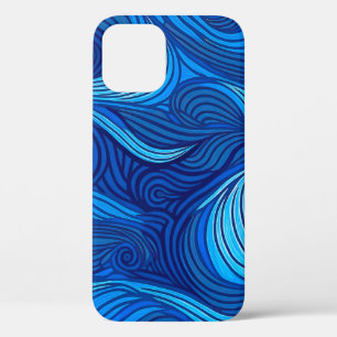 Case-Mate iPhone Case Vagues d'eau bleu turquoise Abstraite  