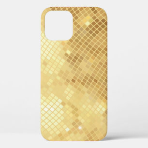 Case-Mate iPhone Case Vagues d'or chatoyantes : Texture mosaïque