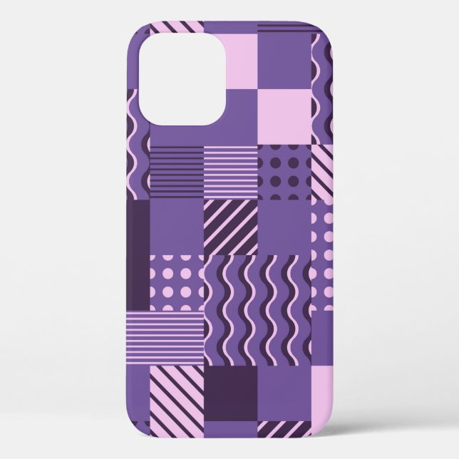 Coques Case-Mate iPhone Vagues Points Gris : Moderne Sans Fil. (Verso)