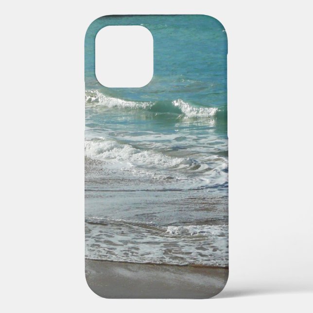 Coques Case-Mate iPhone Vagues sur la plage bleu turquoise Océan (Verso)