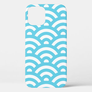 Case-Mate iPhone Case Vagues texture bleu marine