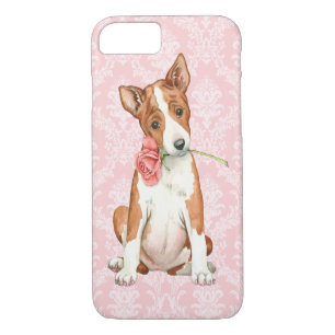 Coque Case-Mate Pour iPhone Valentine Basenji rose