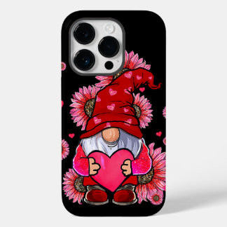 Coque Pour iPhone 14 Pro Valentines Day Gnome Lovers