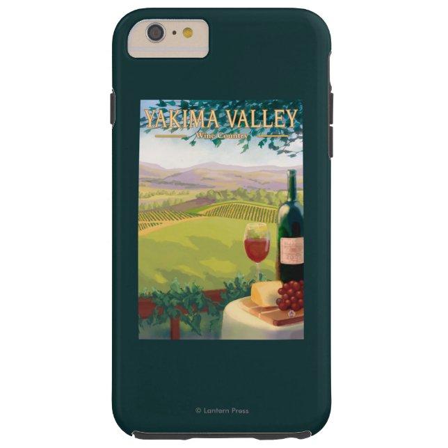 Coques Case-Mate iPhone Vallée de Yakima, pays de WashingtonWine (Dos)