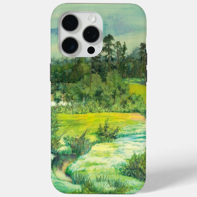 Coques Case-Mate iPhone vallée verte (Verso)
