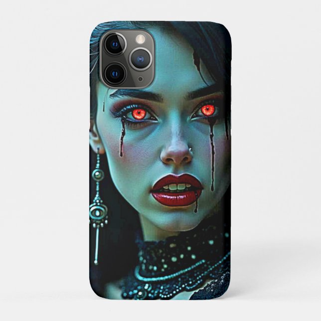 Coques Case-Mate iPhone Vampire Queen: Dark Allure Art (Dos)