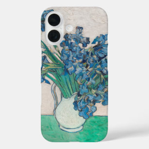Coques iPhone 16 Van Gogh Iris Vase Peinture Impressionnisme