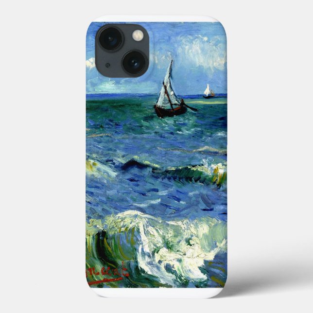 Coques Case-Mate iPhone Van Gogh - Paysage marin (Verso)