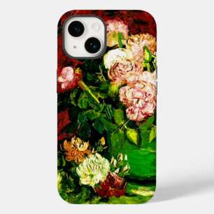 Coque Pour iPhone 14 Van Gogh Peonies et Roses