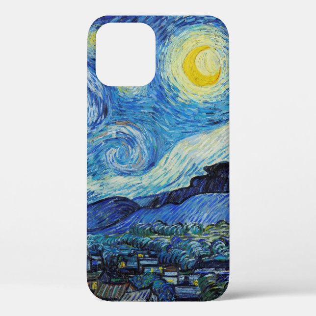 Coques Case-Mate iPhone Van Gogh Starry Night Art peinture  (Verso)