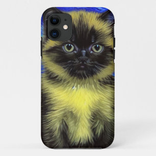 Case-Mate iPhone Case Van Gogh Starry Nuit Siamese Cat
