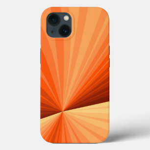 Case-Mate iPhone Case Vanille rouge orange Abstraite moderne Fractale gr