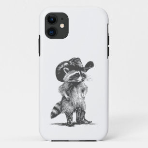 Case-Mate iPhone Case Vaqueur Raton Laveur Drôle Raton Laveur Graphique