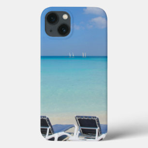iPhone 13 Case Varadero, Cuba. Sand And Beach Chairs