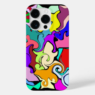 Coque Pour iPhone 14 Pro Variation anti-géométrique