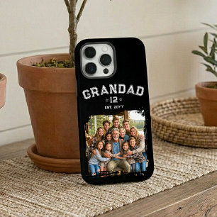 Coques iPhone 16 Pro Max Varsity Grand-père Photo Héritage Total Grands Est